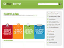 Tablet Screenshot of brotels.com